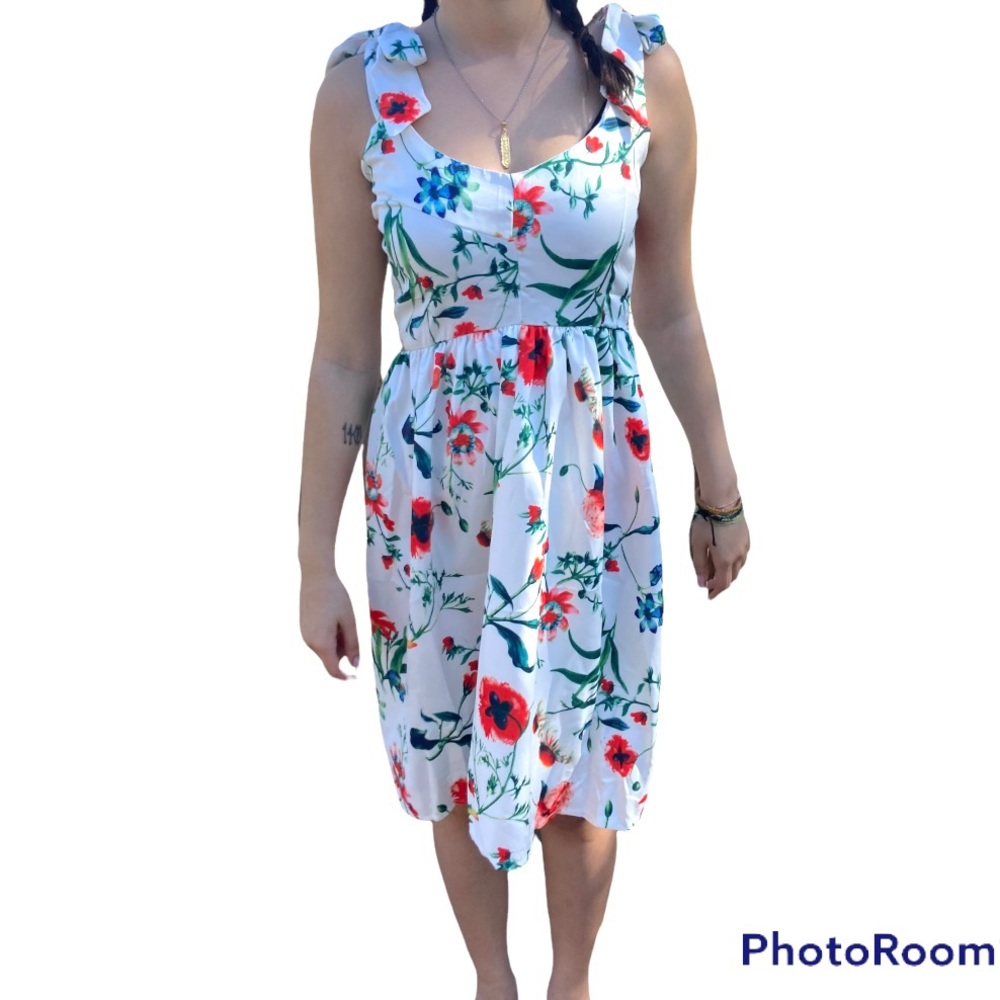 NWOT Pop Real Mommy and Me Chiffon Floral Dress